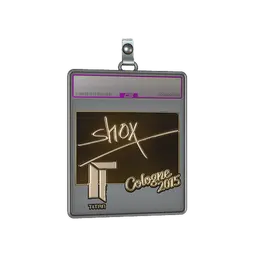 Sticker Slab | shox (Gold) | Cologne 2015