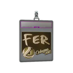 Sticker Slab | fer (Gold) | Cologne 2015