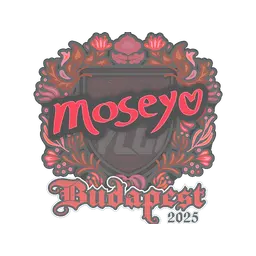 Sticker | Moseyuh | Budapest 2025