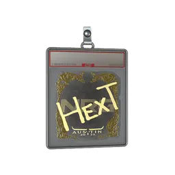 Sticker Slab | HexT (Gold) | Austin 2025