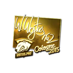 Sticker | TaZ (Gold) | Cologne 2015
