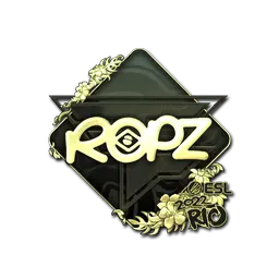 Sticker | ropz (Gold) | Rio 2022