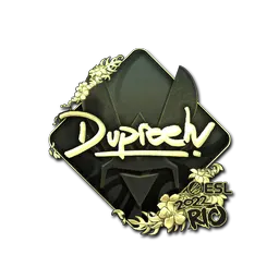 Sticker | dupreeh (Gold) | Rio 2022