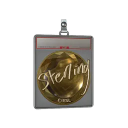 Sticker Slab | sterling (Gold) | Katowice 2019