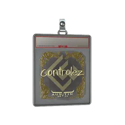Sticker Slab | controlez (Gold) | Austin 2025
