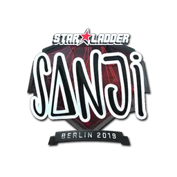 Sticker | SANJI (Foil) | Berlin 2019