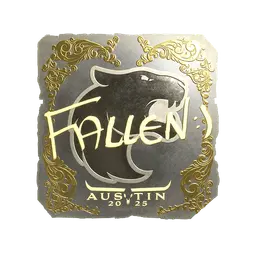 Sticker | FalleN (Gold) | Austin 2025