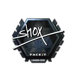 Sticker | shox (Foil) | London 2018