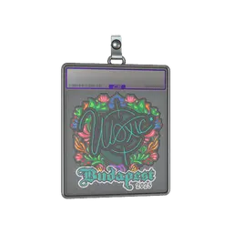Sticker Slab | woxic (Embroidered) | Budapest 2025
