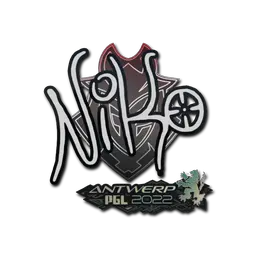 Sticker | NiKo | Antwerp 2022