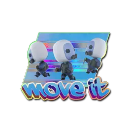 Sticker | Move It (Holo)