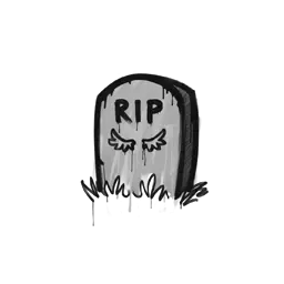 Sealed Graffiti | Tombstone (Shark White)