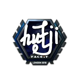 Sticker | hutji (Foil) | London 2018