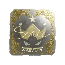 Sticker | Sonic (Gold) | Austin 2025