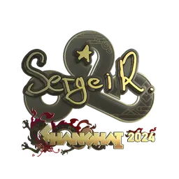 Sticker | Ax1Le (Gold) | Shanghai 2024