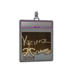 Sticker Slab | KRIMZ (Gold) | Cologne 2015