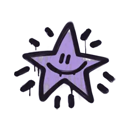 Sealed Graffiti | Shining Star (Violent Violet)