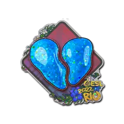 Sticker | 00 Nation (Glitter) | Rio 2022