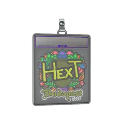 Sticker Slab | HexT (Embroidered) | Budapest 2025