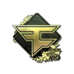 Sticker | FaZe Clan (Gold) | Rio 2022