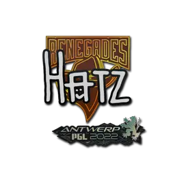 Sticker | hatz | Antwerp 2022