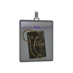 Sticker Slab | Hello UMP-45 (Gold)