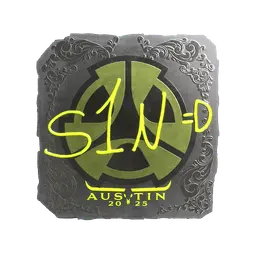 Sticker | s1n (Foil) | Austin 2025