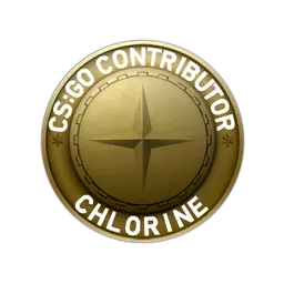 Chlorine Map Coin