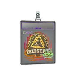 Sticker Slab | GODSENT (Holo) | 2020 RMR