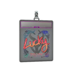 Sticker Slab | Lucky (Holo) | Austin 2025