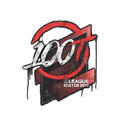 Sealed Graffiti | 100 Thieves | Boston 2018