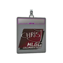 Sticker Slab | chrisJ (Foil) | MLG Columbus 2016