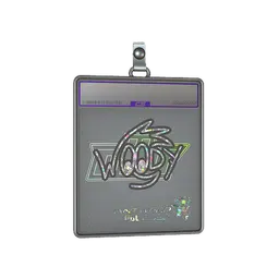 Sticker Slab | WOOD7 (Glitter) | Antwerp 2022
