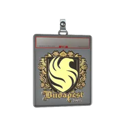 Sticker Slab | Falcons (Gold) | Budapest 2025