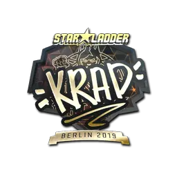 Sticker | Krad (Gold) | Berlin 2019