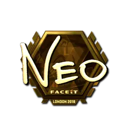 Sticker | NEO (Gold) | London 2018