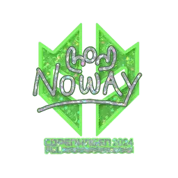 Sticker | noway (Glitter) | Copenhagen 2024