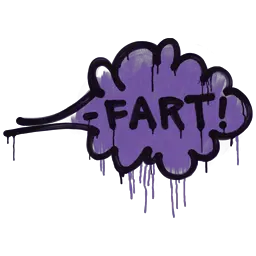 Sealed Graffiti | Fart (Monster Purple)