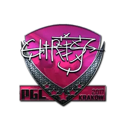 Sticker | chrisJ (Foil) | Krakow 2017
