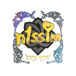 Sticker | n1ssim (Holo) | Austin 2025