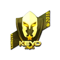 Sticker | Keyd Stars (Gold) | Katowice 2015