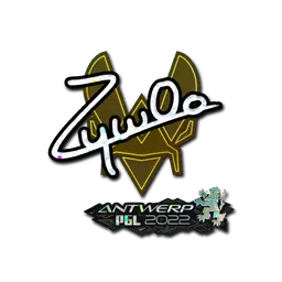 Sticker | ZywOo (Glitter) | Antwerp 2022