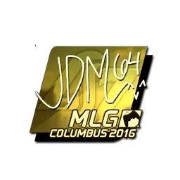 Sticker | jdm64 (Gold) | MLG Columbus 2016
