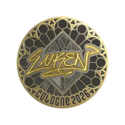 Sticker | luken (Gold) | Cologne 2026