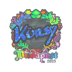 Sticker | Kursy (Holo) | Budapest 2025