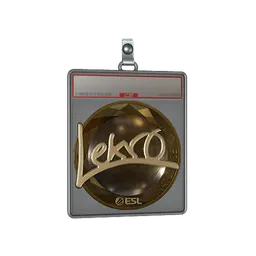 Sticker Slab | Lekr0 (Gold) | Katowice 2019