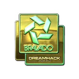 Sticker | Bravado Gaming (Gold) | DreamHack 2014