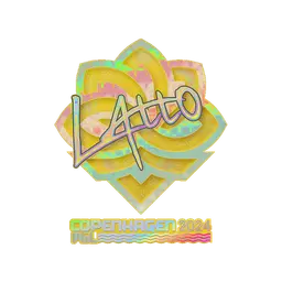 Sticker | latto (Holo) | Copenhagen 2024