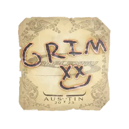 Sticker | Grim | Austin 2025