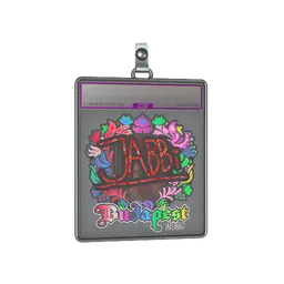Sticker Slab | jabbi (Holo) | Budapest 2025